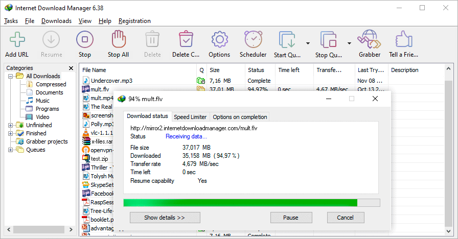 Download faster and more reliably